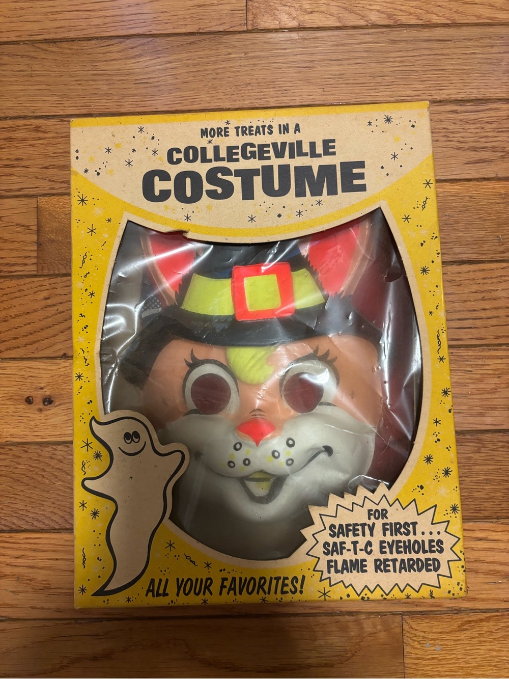 Collegeville Costume Rabbit Costume Tiny Tot (3-5 Yr) w/ Mask Halloween F-21 VTG